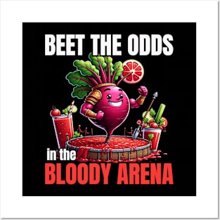 Veggie Gladiator - Beet The Odds in the Bloody Arena Shirt Posters and Art
